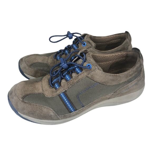 Dansko "Helen" sneaker Brown and Blue 37/6.5-7 - Picture 2 of 7